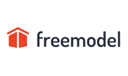 Freemodel Company Logo - a home renovation company that partners with agents to increase home sale price for sellers.